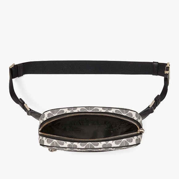 ✨ Kate Spade Signature Spade Flower Belt Bag – Black Multi ✨ - Picture 4 of 5